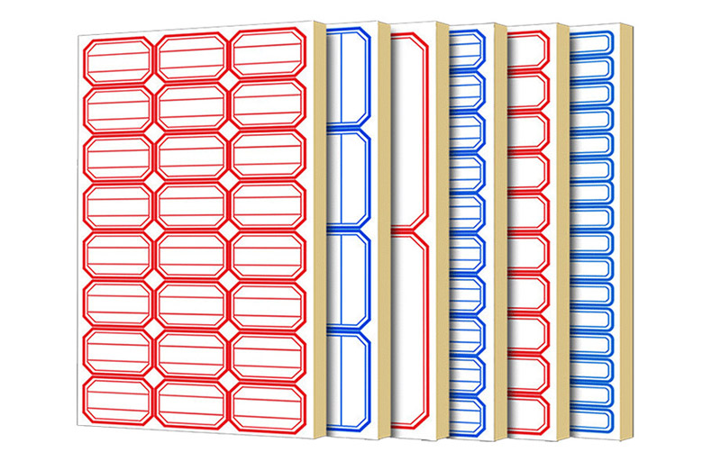 辦公用品自粘性不干膠標簽紙小貼紙手寫口取紙空白分類價格貼